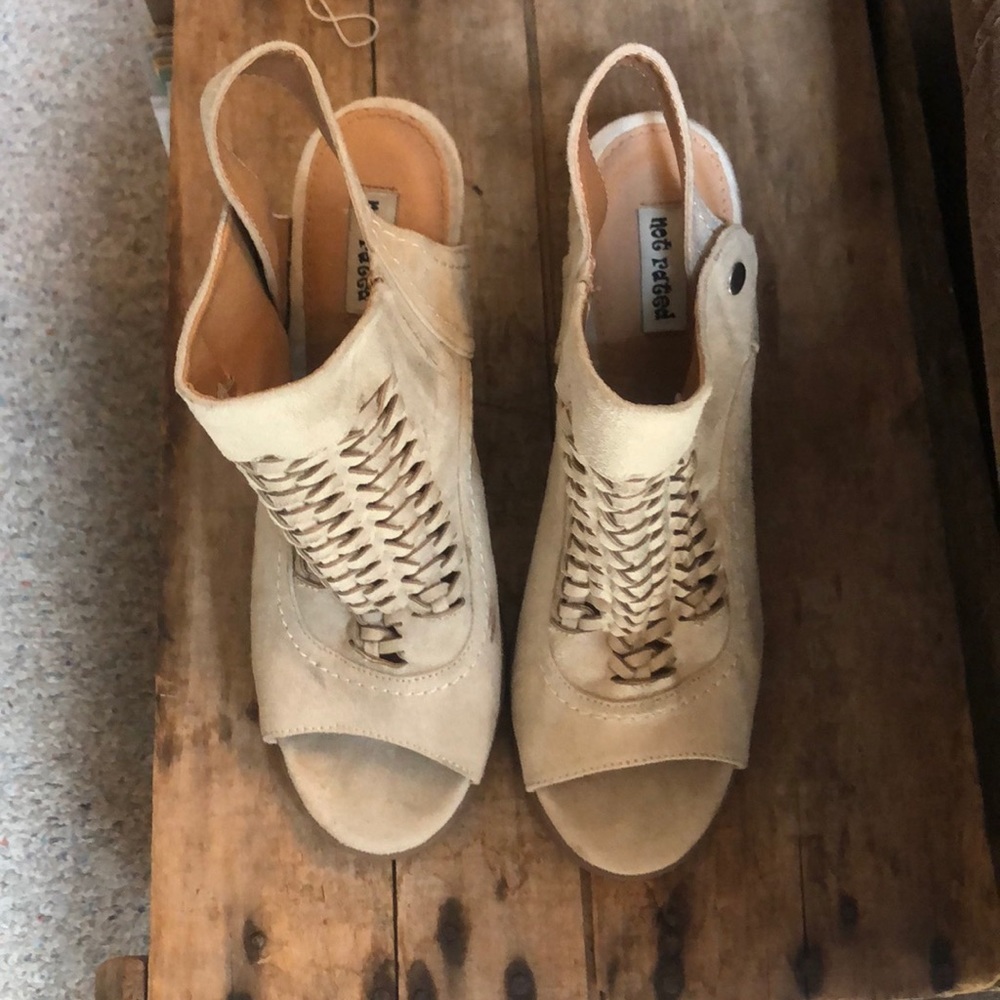 Boutique shoes, worn once!
